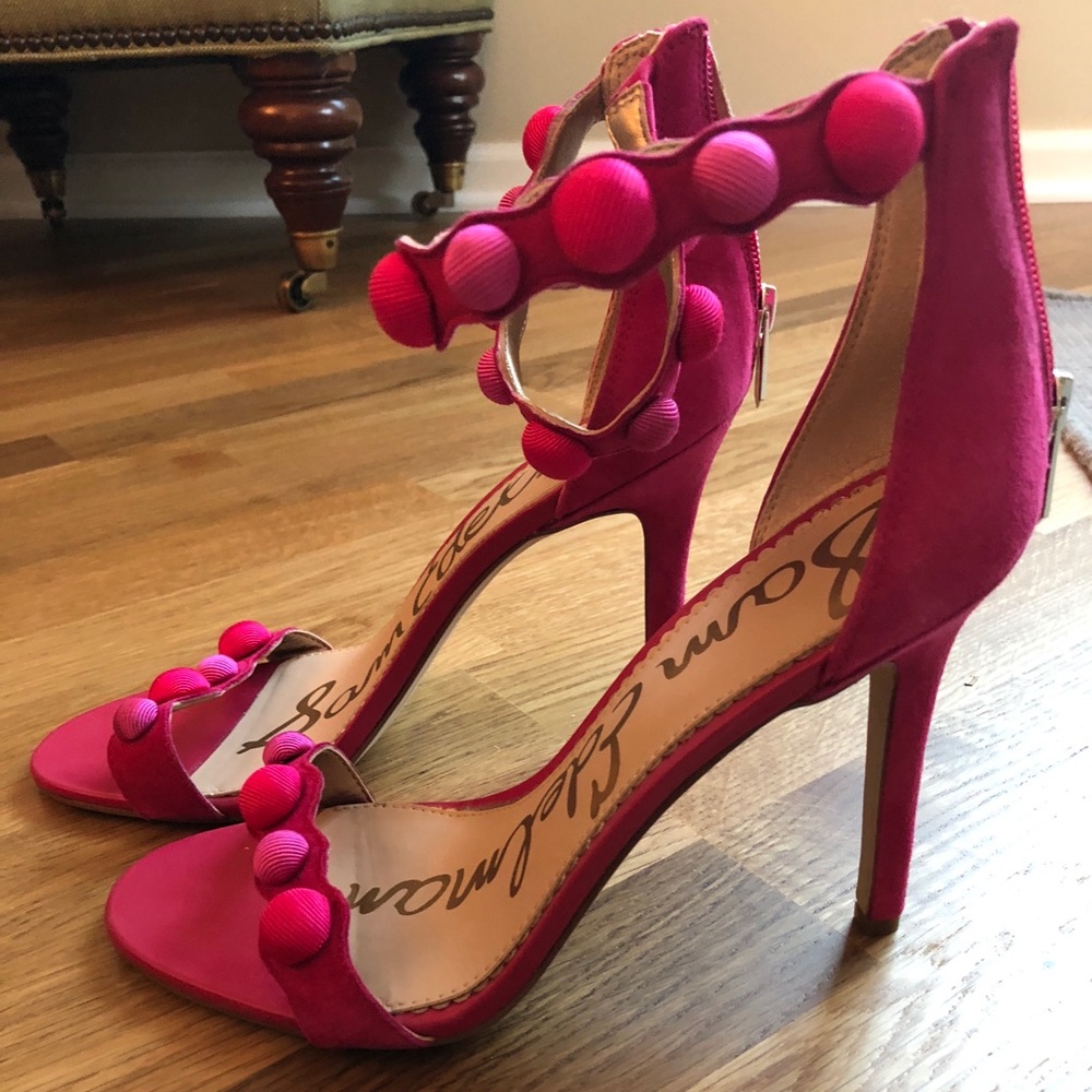 Sam Edelman Pink Strappy Sandals